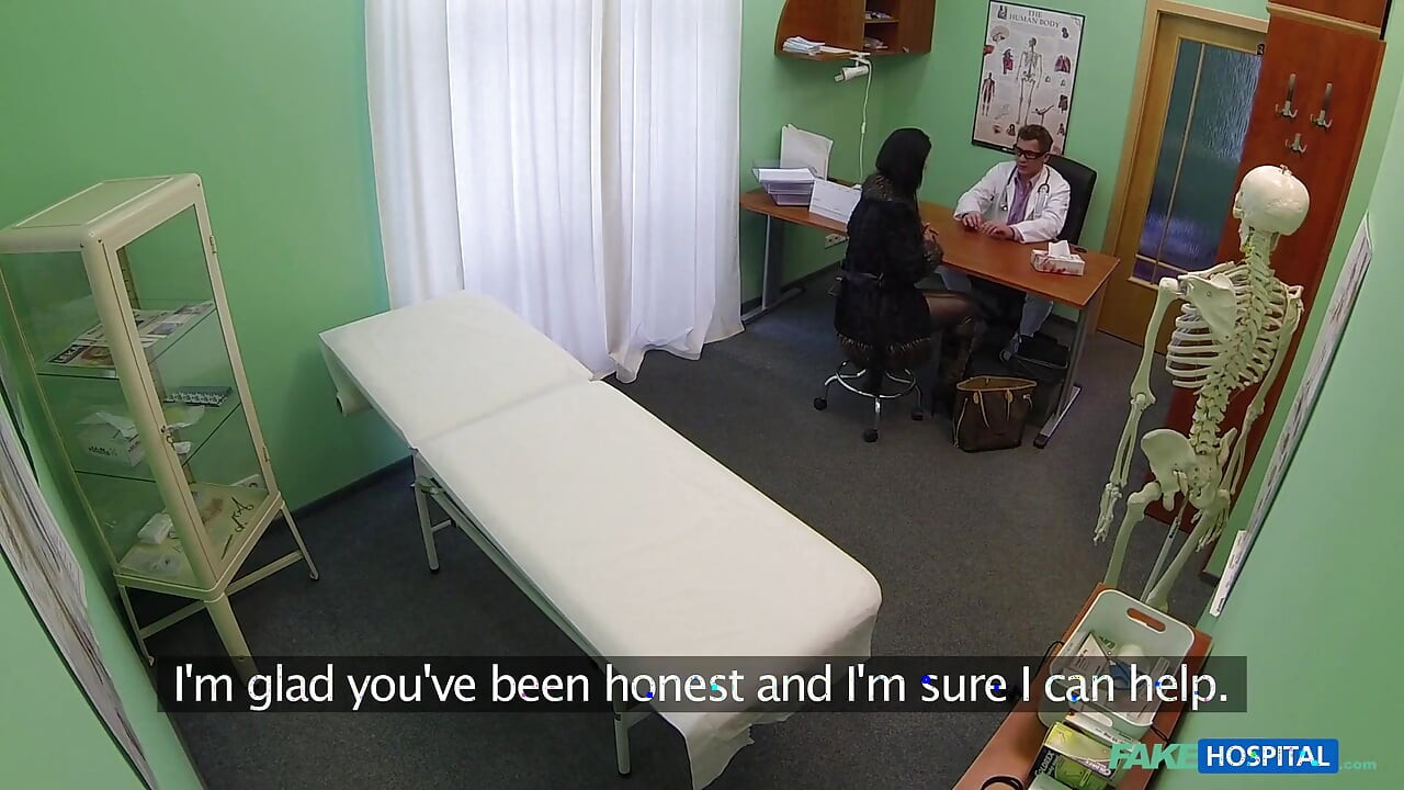 Fake Hospital - Horny Celine Noiret Shares Her Naughty Desires with a Uniform Doctor & Gets a Side Fuck