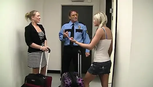 Stepmom asks stepdaughter for threesome fuck to stay out of prison