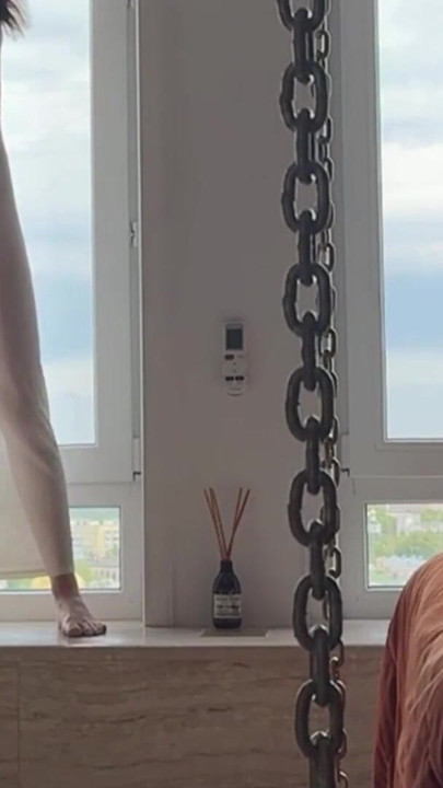 sexy cleaning lady - clean home - perfect transparent dress | Clip 2