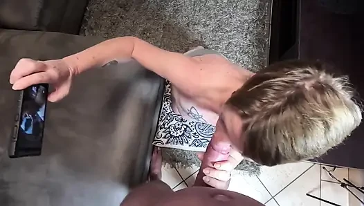 Sloppy Blowjob From POV. He Has Such a Nice Cock and It Should Be Appreciated From All Angles