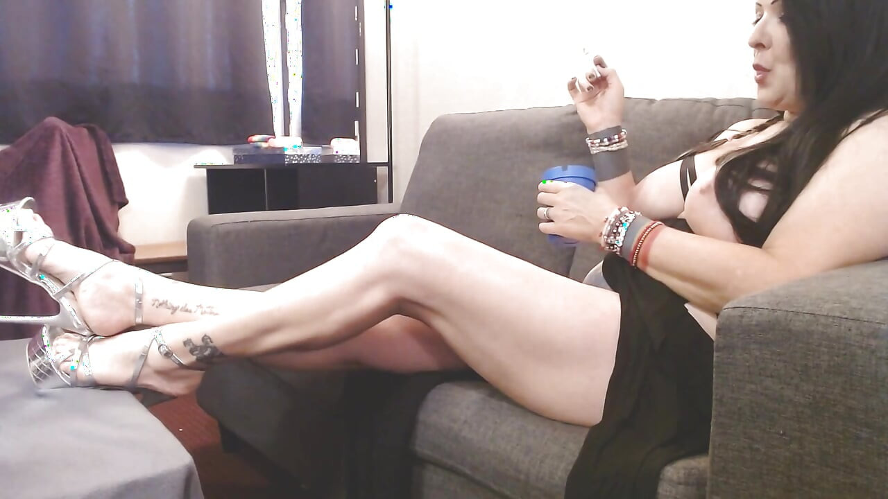 Sexy Long Legs Silver Strappy Heels