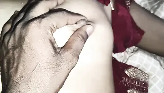 Indian real couple romance at night -Nehag8