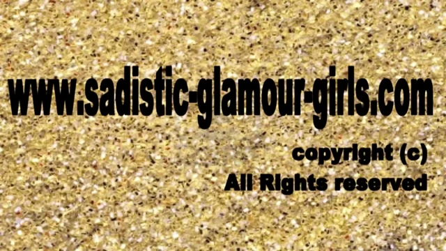 Sadistic Glamour Girls have shoe cleaning slaves