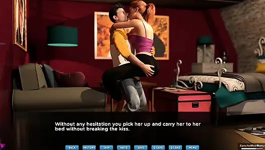 Bare witness #8 - Jackson and Mona made out on the couch