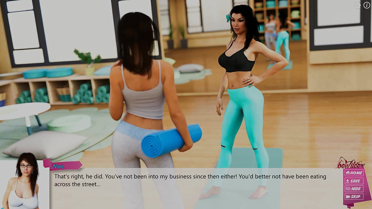 Toscana ของ Noemi rebirth: สาว ๆ กําลังเรียนโยคะ ep 13