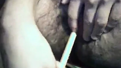 I masturb me and take a stick in my Ass