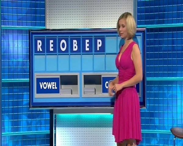 Rachel Riley - Lovely Big Tits Pink Dress