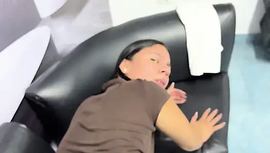 HE TOLD ME TO PAY HIM WITH MY BODY, REAL SEX AMATEUR HOMEMADE PORN