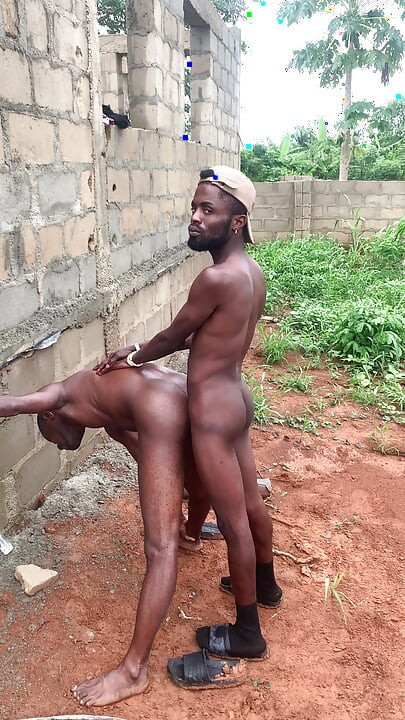 How I was gang bang with my friend behind and uncompleted hosuse