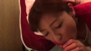 Japanese atmosphere and blowjob