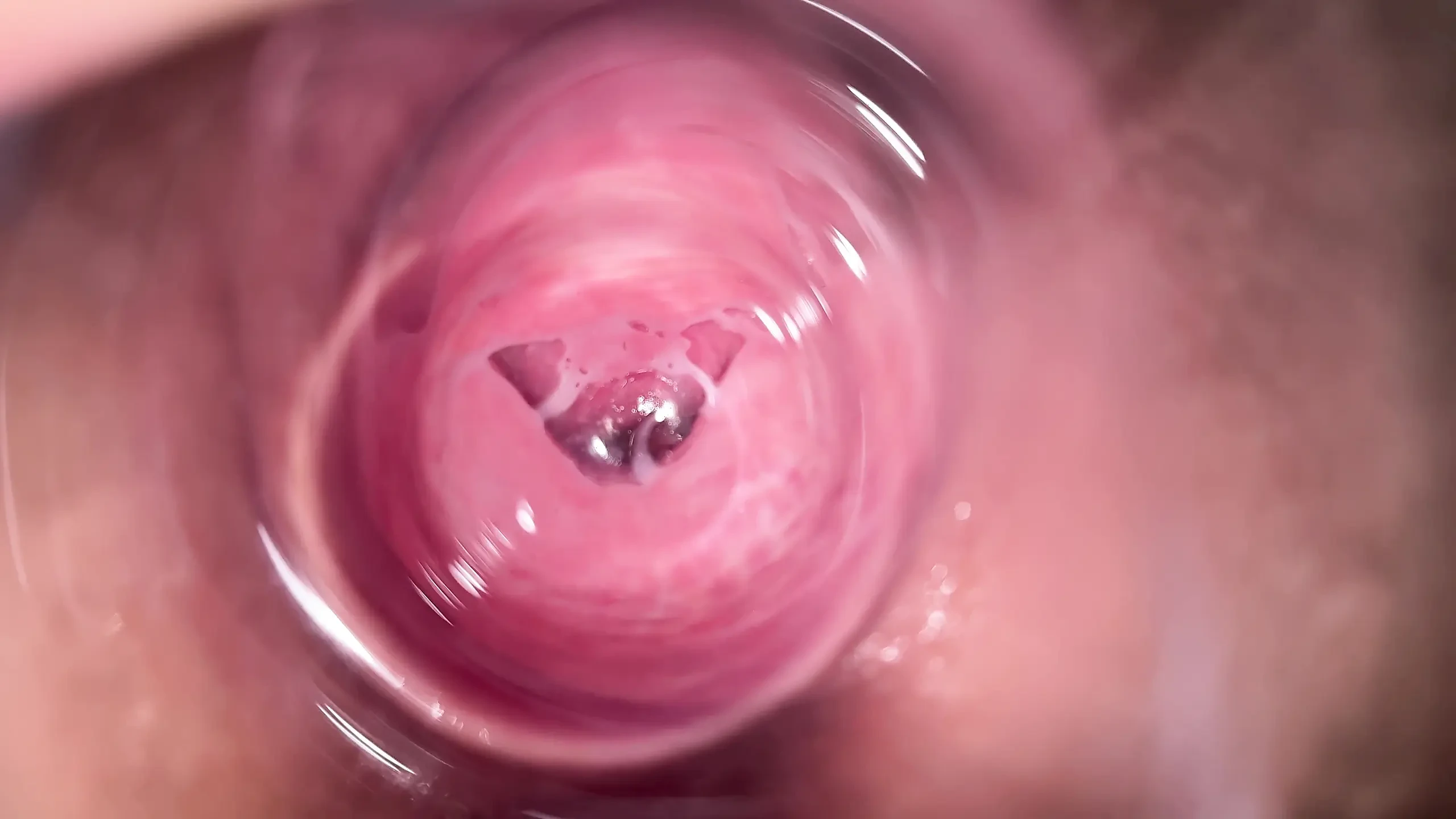 My stepsister show what is deep inside her teen creamy pussy