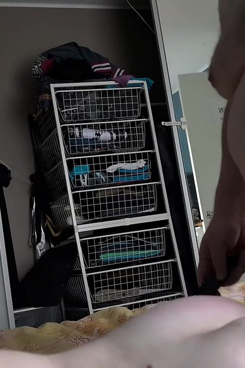 Hand and Belt for Bratty Lad Leads to Ass Eating