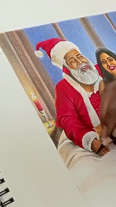 Desi Huge Boobs Bhabi Secretly Fucking with Naughty Santa on the Christmas Eve | Clip 2