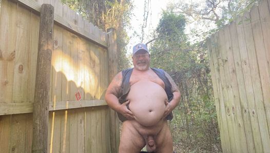 Biggest Bear Step-daddy with Big Loads and Biggest Tummy Ever Seen on Faphouse