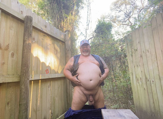 Biggest Bear Step-daddy with Big Loads and Biggest Tummy Ever Seen on Faphouse