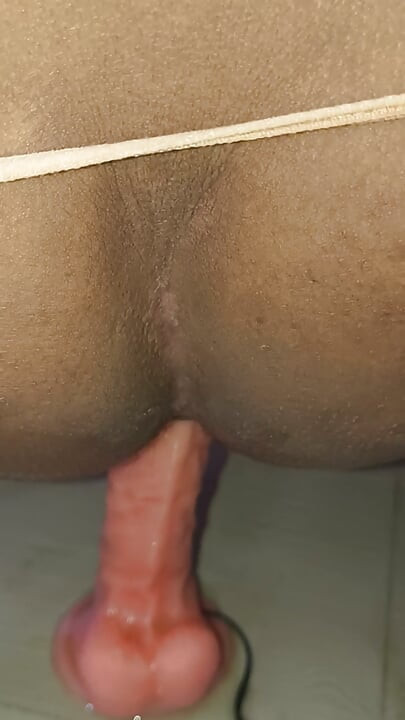 Dildo ile anal sikme