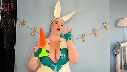Bunny domme göt doldurma 31 talimatı - solo kız