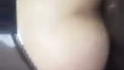 White trans girl taking black cock