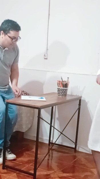 لحظة ملحمية من "معلمة BBW قرنية تمارس الجنس مع ابن زوج صديقتها المقربة بينما تعطيه دروسا خصوصية"