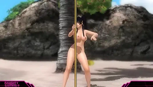 Dead Or Alive 5 Последний мод с круглым шестом и танец
