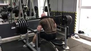 Viking in the gym