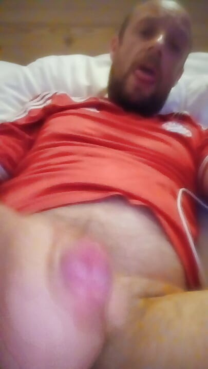 Solo Action stroking my cock