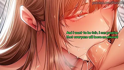 Возбужденные милфы приходят к вам, чтобы проверить ваш член (секс, инструкция по дрочке)