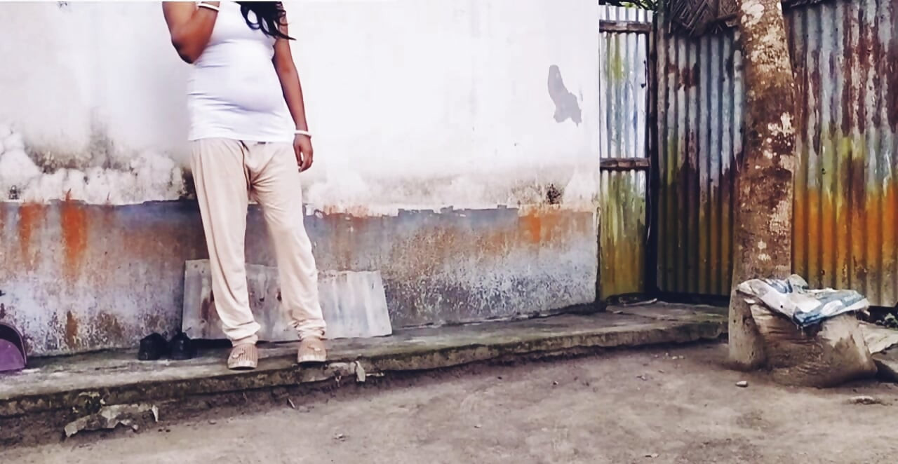 My Hot Bhabi Call me outside for My Bick cock Sucking and fucking hardly in doggy style.