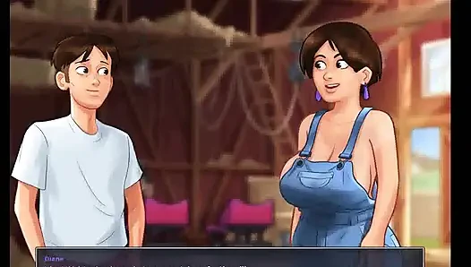 Summertime saga: the MILF is ready for more milking ep 134