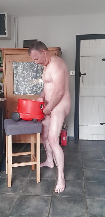 Vacuum Cleaner Suction on My Tiny Cock