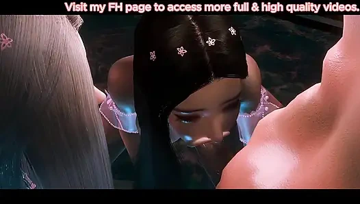 O cenneti hareket ediyor- 3 boyutlu animasyon hentai