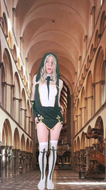 Uzbudljiv trenutak iz "Camelia Religious tgirl"
