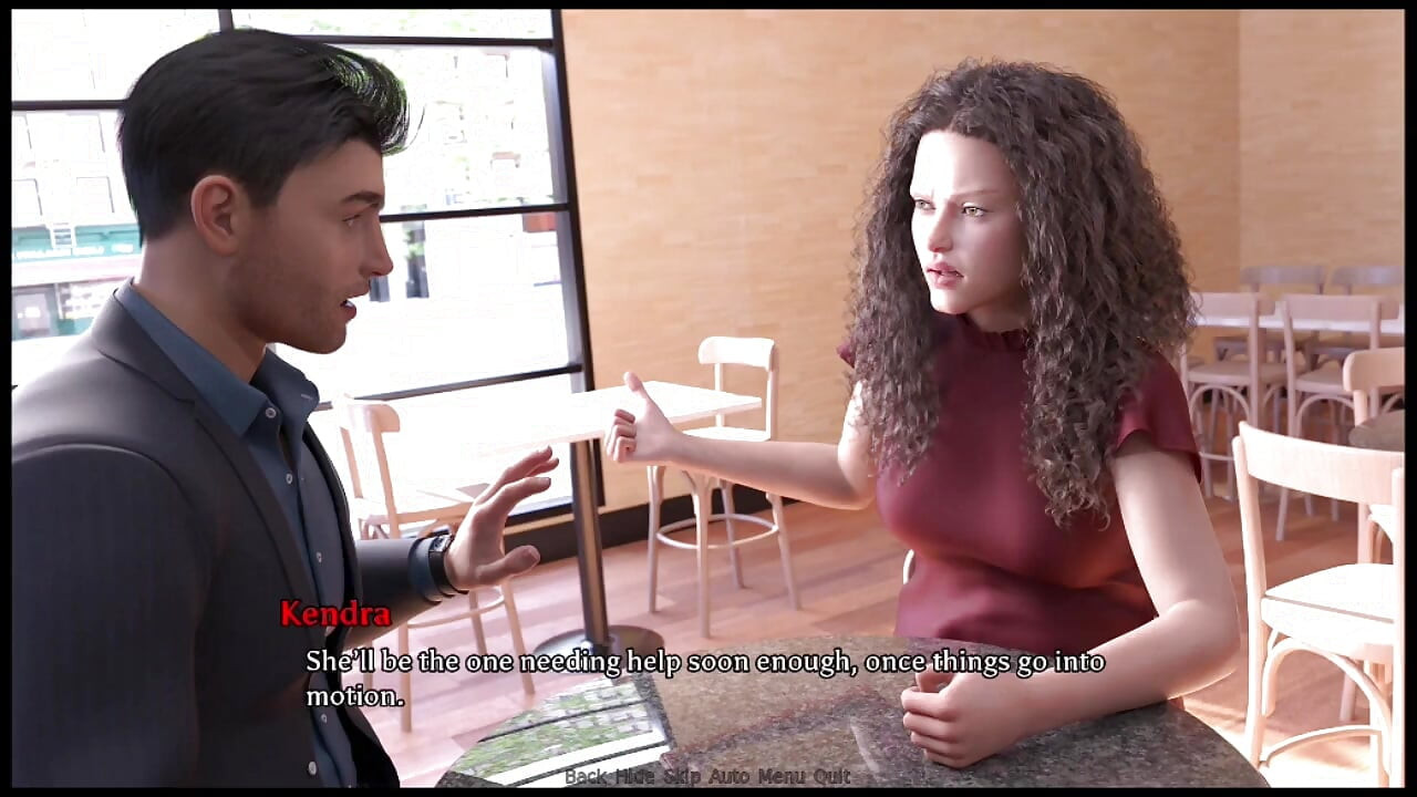 O căsătorie perfectă # 22 - Jake, Kendra și Anna au mers la prânz... Anne s-a jucat cu ea însăși