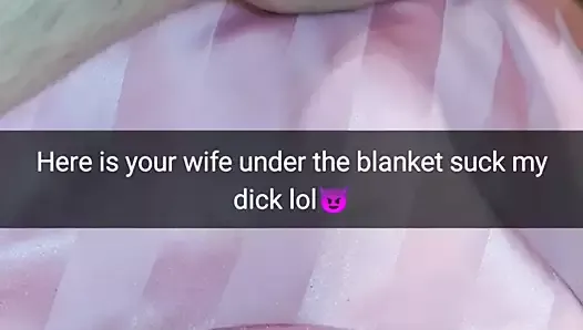Your wife secretly sucks my cock while you’re in another room!