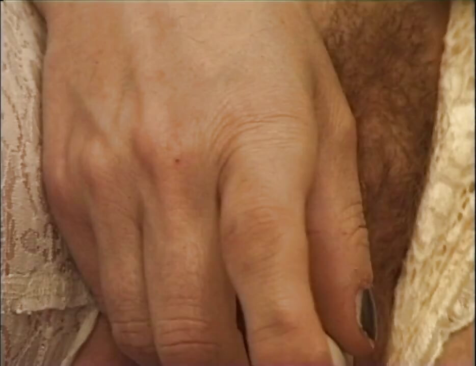 Blonde milf dildo penetrated