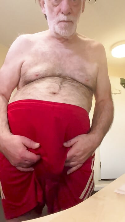 Coach Karl In His Gym Shorts 6076