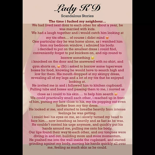 Lady KD confessions