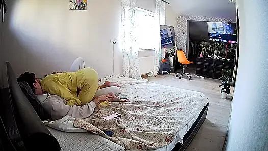 Bedroom 5: Kamila & Danildo Hot Kissing, Teasing Foreplay – Real Amateur Couple