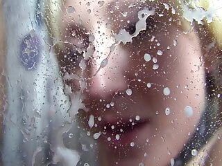 horny orgy Lespe swallows the sperm dripping from her cunt while she is fucked in the ass