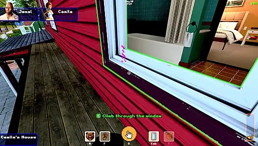 Полный геймплей - моя сексуальная соседка 2, часть 5