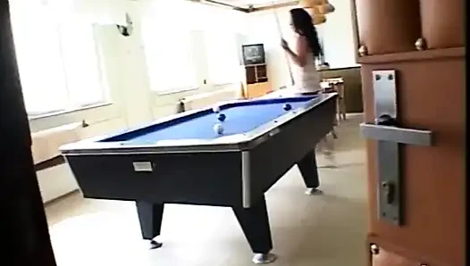 Double Penetration and Cumshot in Mouth of Three Monster Black Cocks for Busty MILF