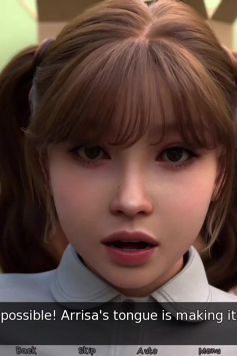 Fick hinter dem tisch im middle of art Classroom - Asia town - E07