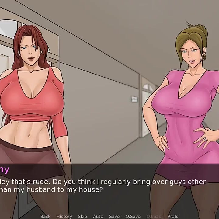 Eva's Ecstasy Gameplay #05 Busty Redhead Is Trained by the Boss to Be Submissive.