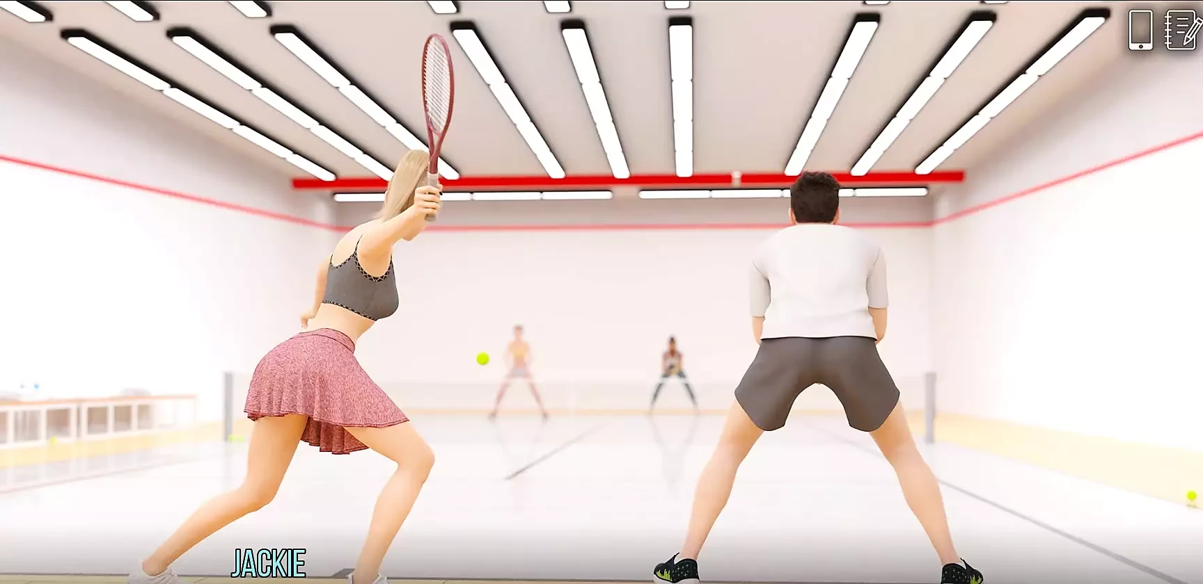 University of Problem 171 - Di Lapangan Tenis oleh MissKitty2K