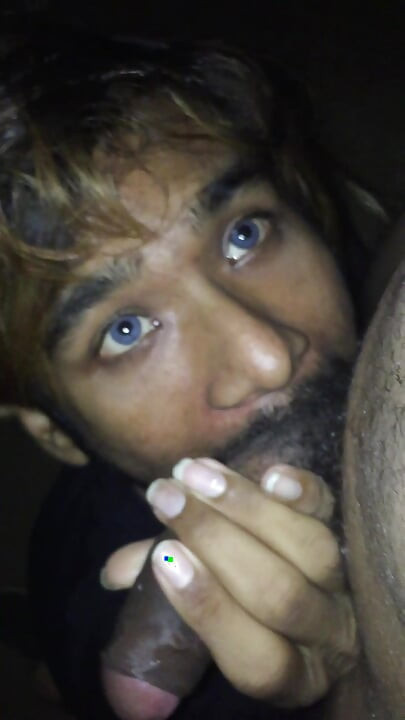 Sucking and fucking the teen slave boy