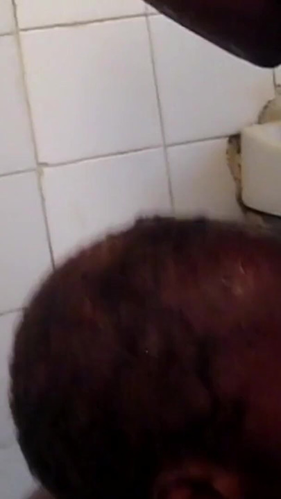 This BLACK LESBIAN COUPLE went wild LICKING PUSSY 69 after steamy taking a shower | Clip 1