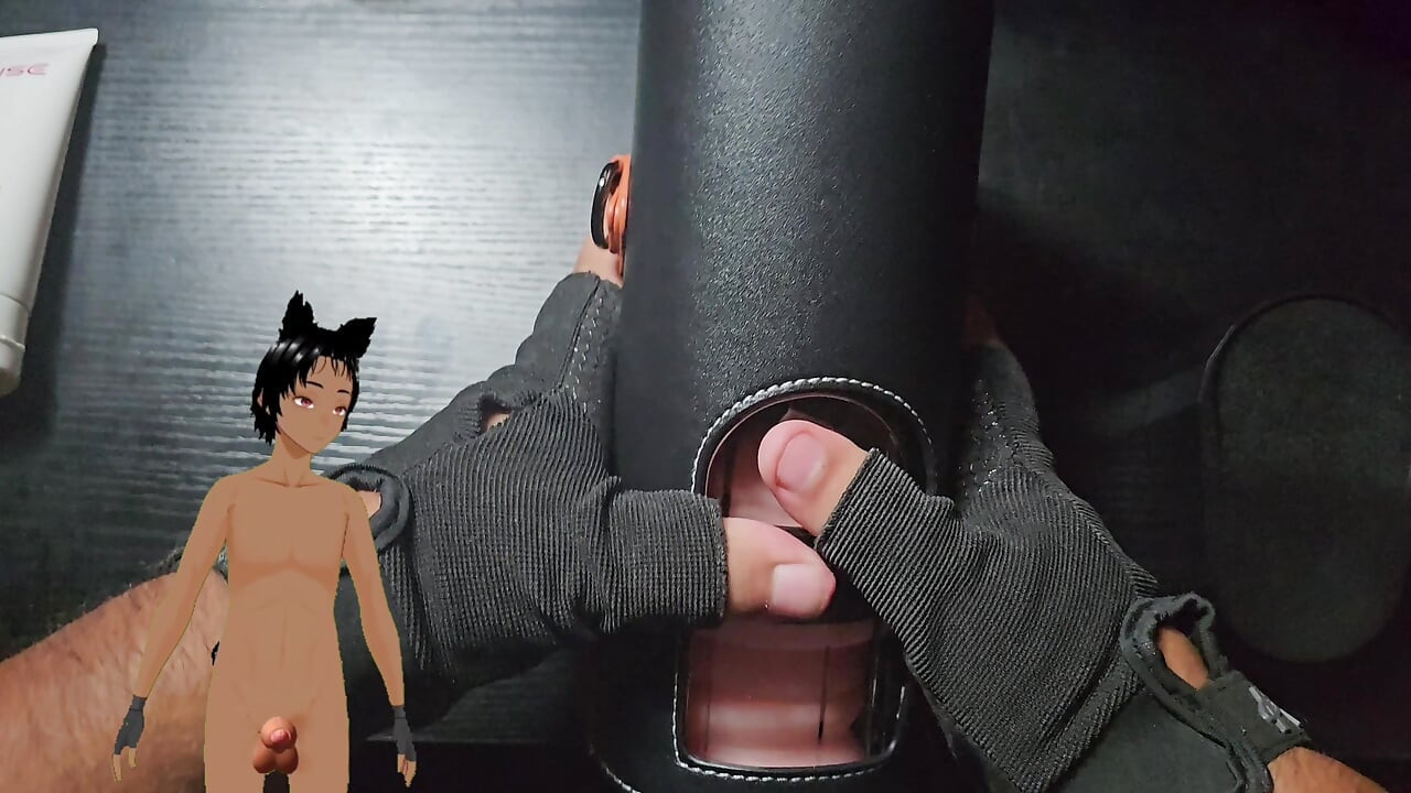 Using an automatic Male masturbator that is someone else is gonna use.