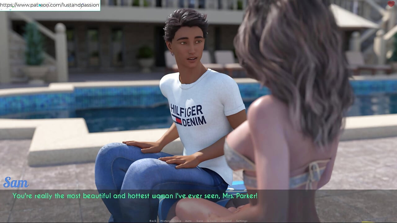 AWAM - Sam helped Sophia with the Lawn got a great view