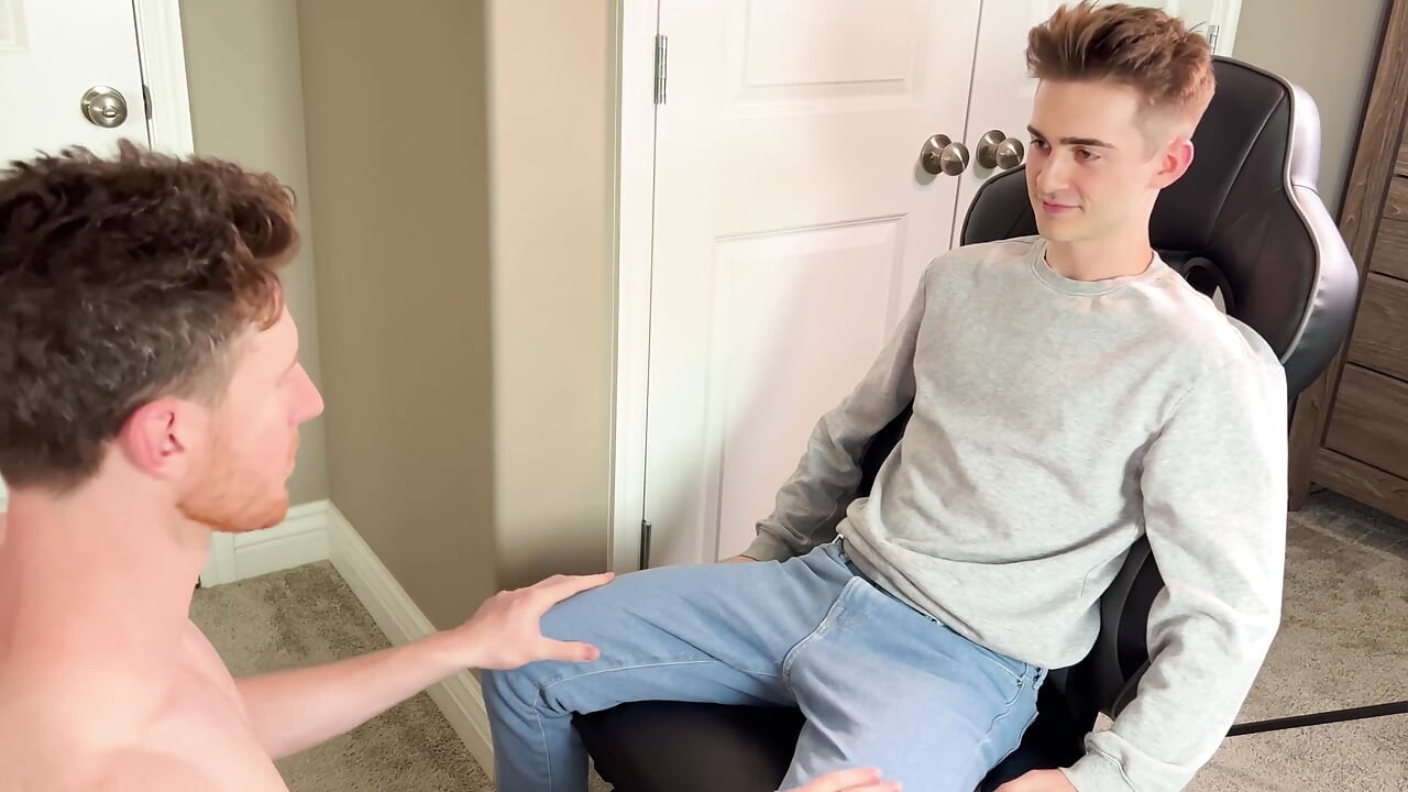 Step Brother Sucks My Dick and Swallows My Load