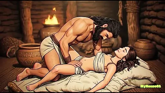 Kisah cinta kartun romantis di hutan yang tak terduga